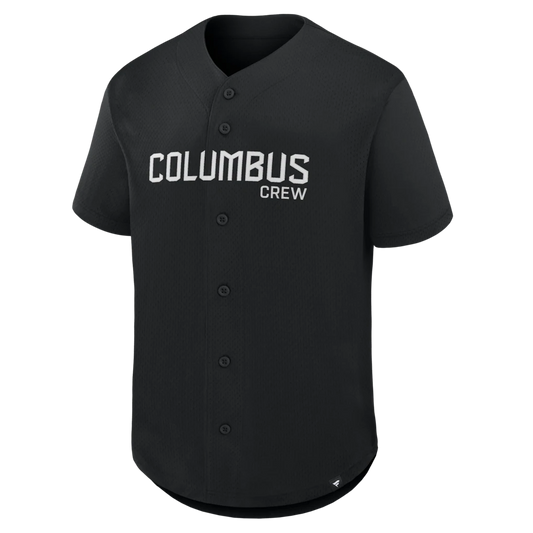 Columbus Crew Fanatics Maximum Intensity Button-Up Jersey  - Black