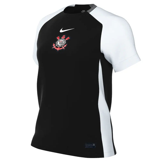 Corinthians Nike Women's 2025/26 Away Dri-Fit Replica Jersey - Black