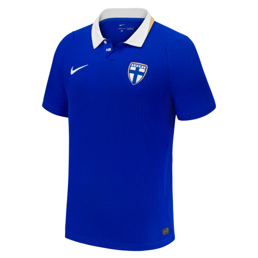 Finland National Team Nike 2026 Away Match Authentic Jersey - Blue