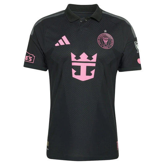 Luis Suárez Inter Miami CF adidas 2026 Presagio On-Field Authentic Patch Jersey - Black