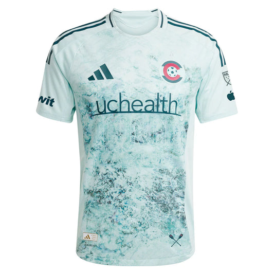 Paxten Aaronson Colorado Rapids adidas 2025 Headwaters On-Field Authentic Jersey - Green