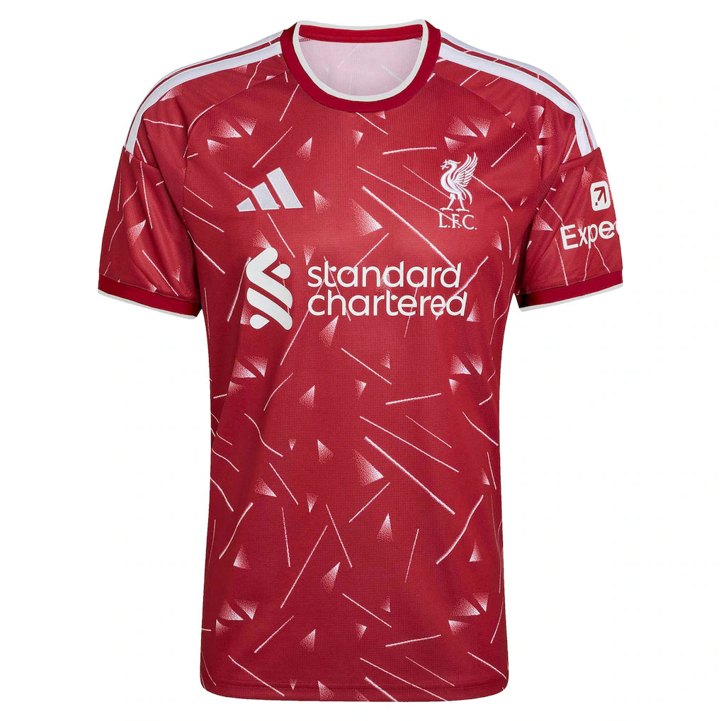 Liverpool adidas 2026/27 Home Replica Custom Jersey - Red