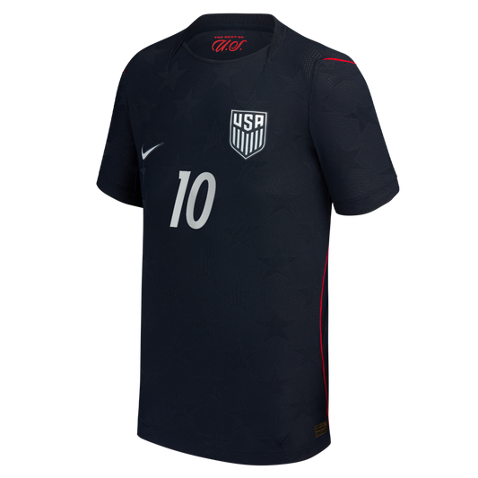 Christian Pulisic USMNT Nike Youth 2026 Away Match Authentic Jersey - Blue