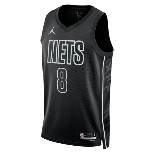 Egor Dëmin Brooklyn Nets Jordan Brand Unisex  Swingman Jersey - Statement Edition - Black