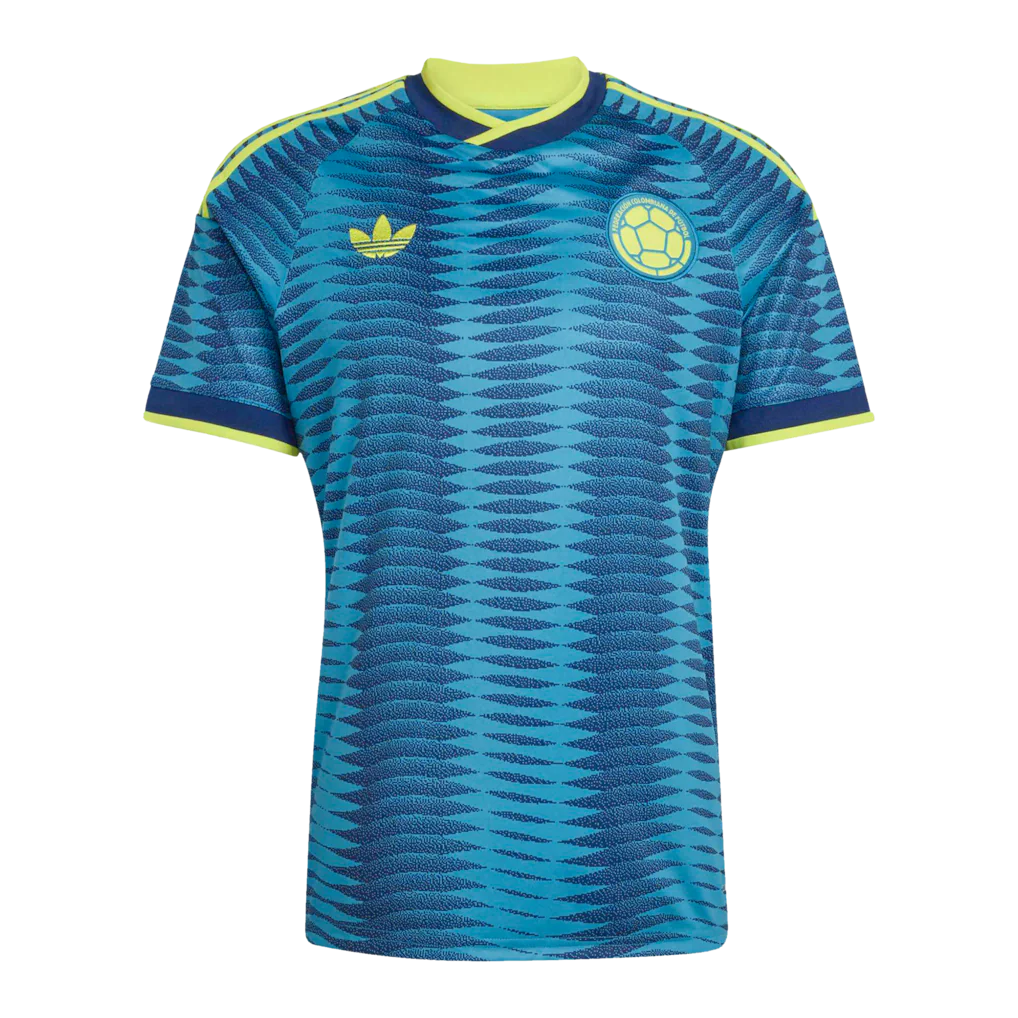 Colombia National Team adidas 2026 Away Replica Jersey - Turquoise