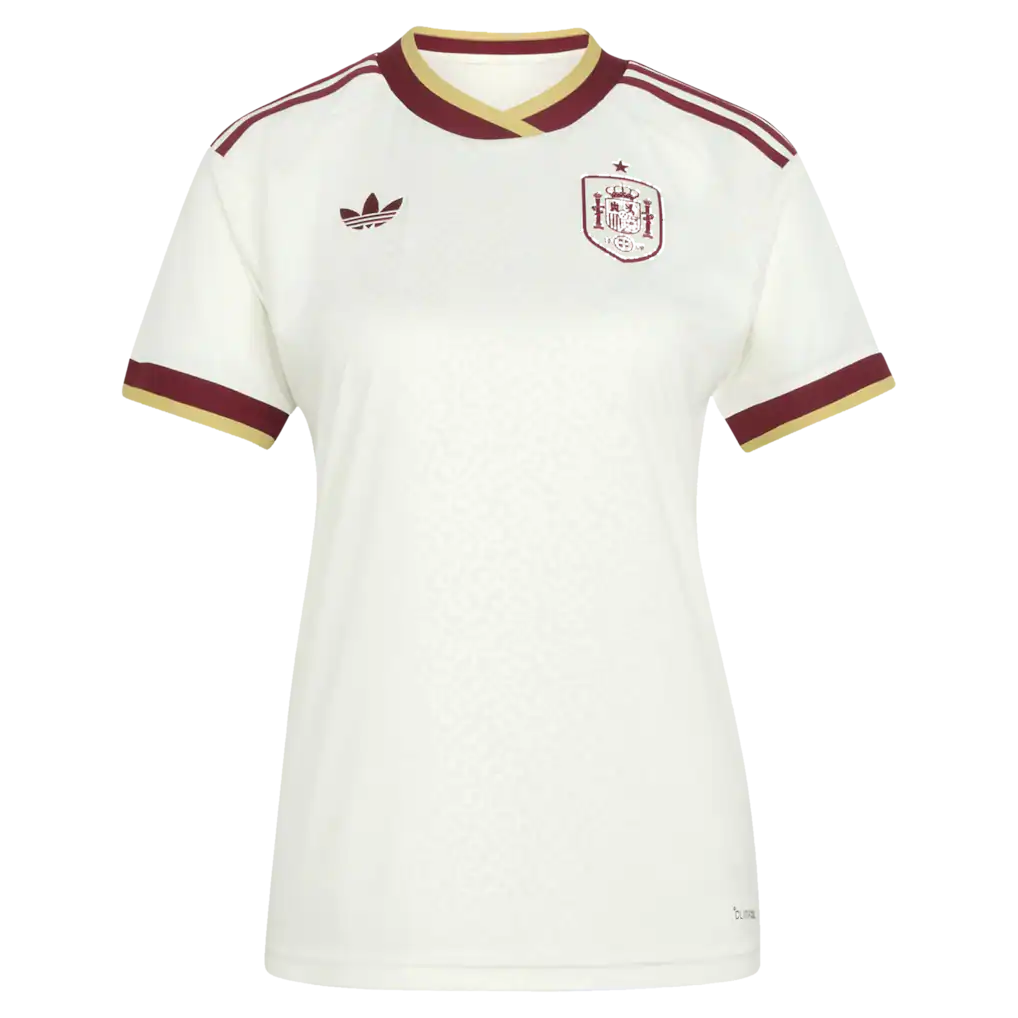 Spain National Team adidas Women's 2026 Away Replica Jersey - White