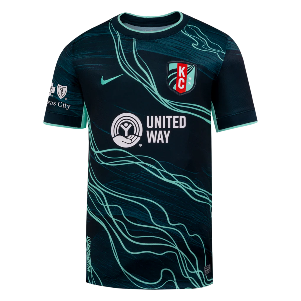 Kansas City Current Nike Youth 2026 Third Stadium Replica Jersey - Navy