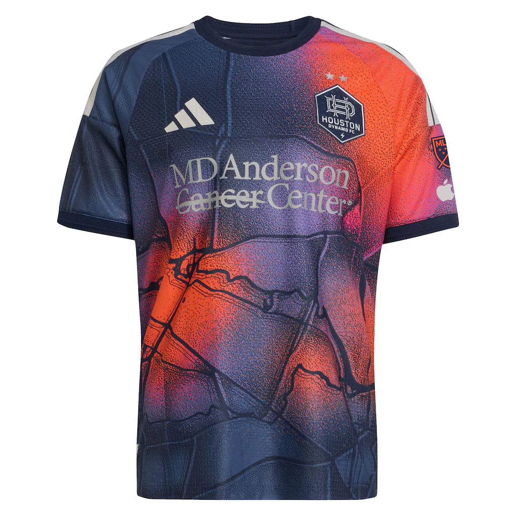 Héctor Herrera Houston Dynamo FC adidas 2026 Mission Control On-Field Authentic Patch Jersey - Blue