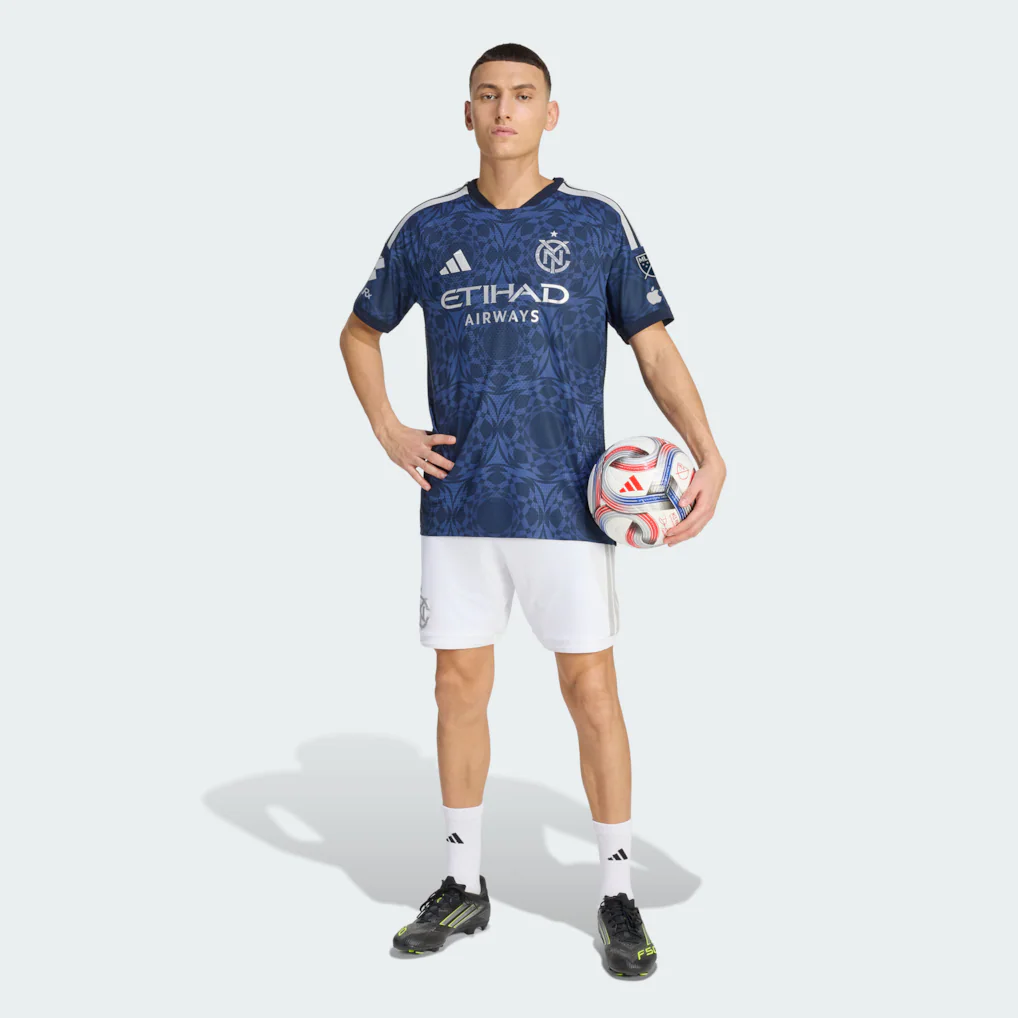 New York City FC adidas 2026 The All Nations Kit On-Field Authentic Patch Jersey - Blue