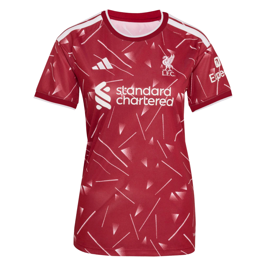 Hugo Ekitike Liverpool adidas Women's 2026/27 Home Replica Jersey - Red