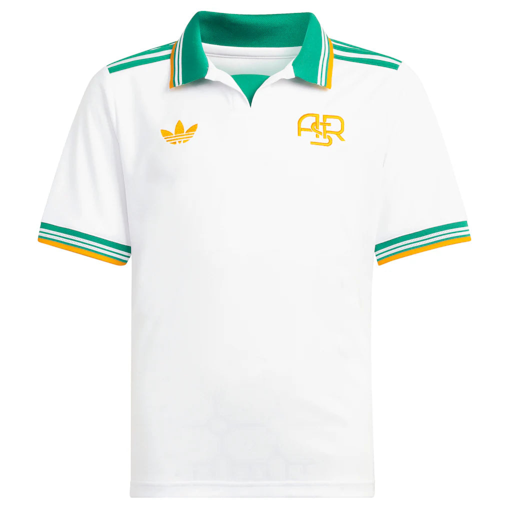 AS Roma adidas Youth 2025/26 Third Replica Jersey - White