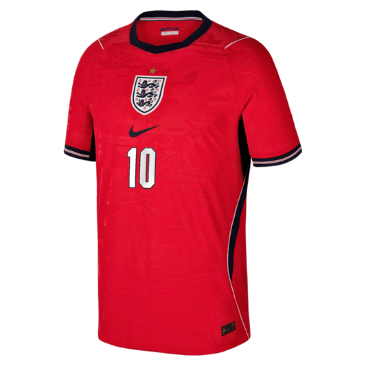 Jude Bellingham England National Team Nike Youth 2026 Away Match Authentic Jersey - Red
