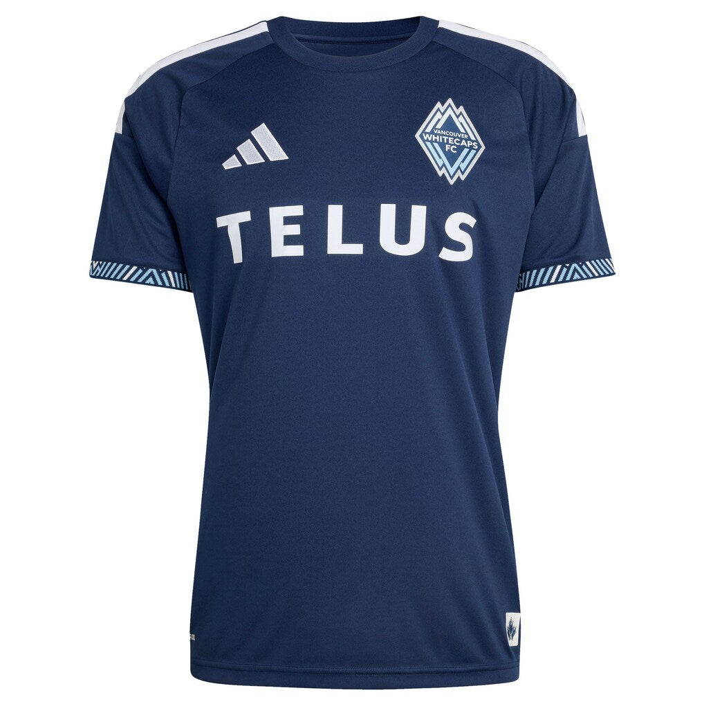 Brian White Vancouver Whitecaps FC adidas 2026 The Coastal Jersey Replica Jersey – Blue