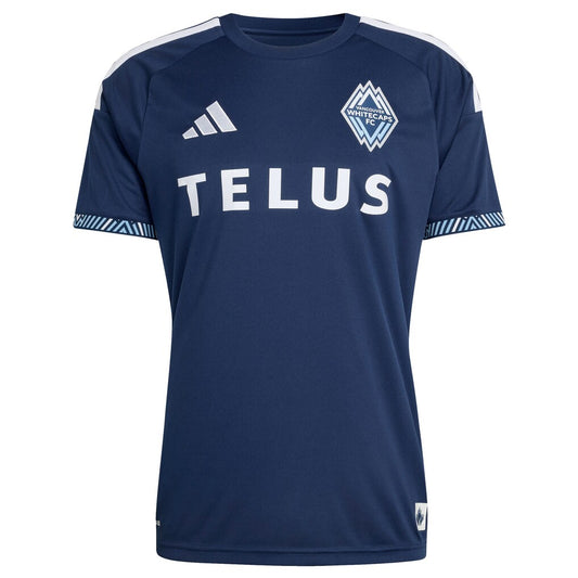 Brian White Vancouver Whitecaps FC adidas 2026 The Coastal Jersey Replica Jersey – Blue