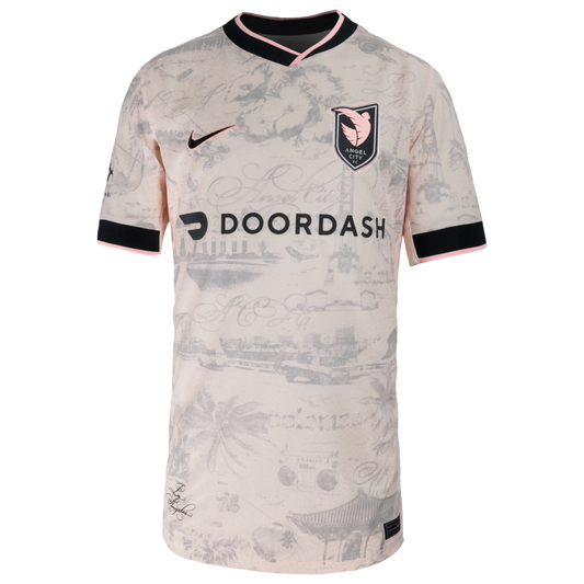 Angel City FC Nike Youth 2026 Secondary Stadium Replica Jersey - Tan
