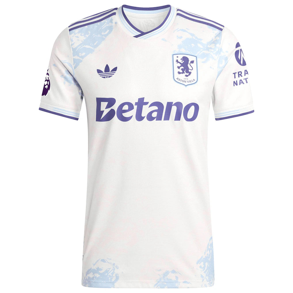 Tyrone Mings Aston Villa adidas 2025/26 Third Authentic Player Jersey - White