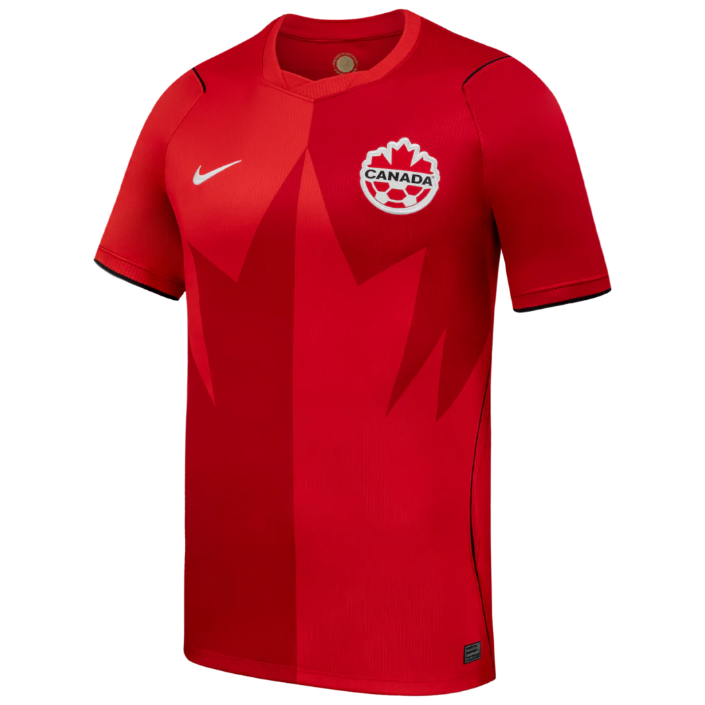 Canada Soccer Nike 2026 Home Stadium Replica Jersey - Red