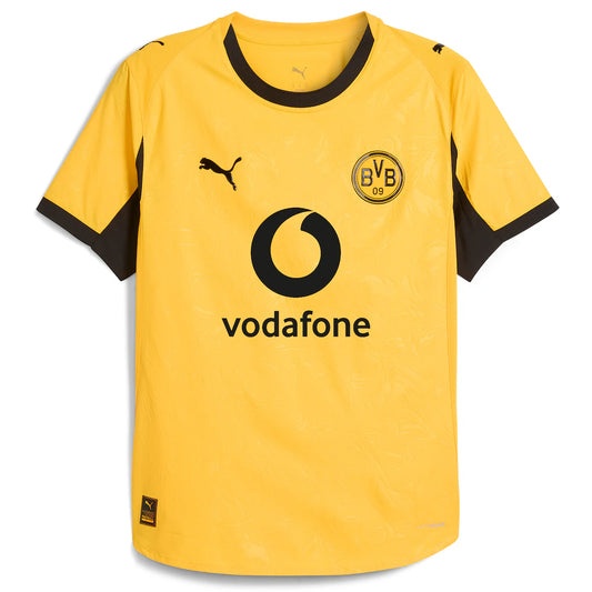 Borussia Dortmund Puma 2025/26 Cup Authentic Jersey - Yellow