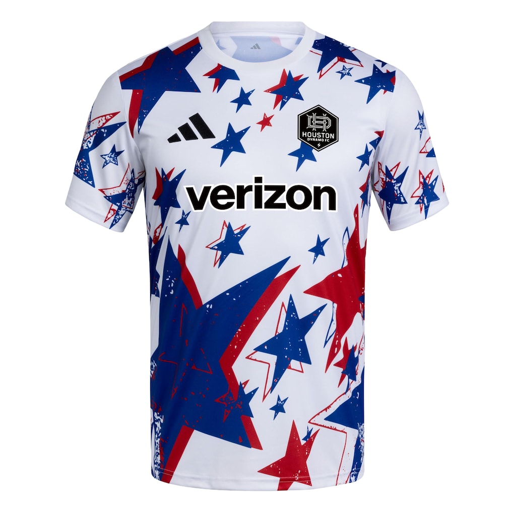 Houston Dynamo FC adidas Americana Pre-Match Jersey - White