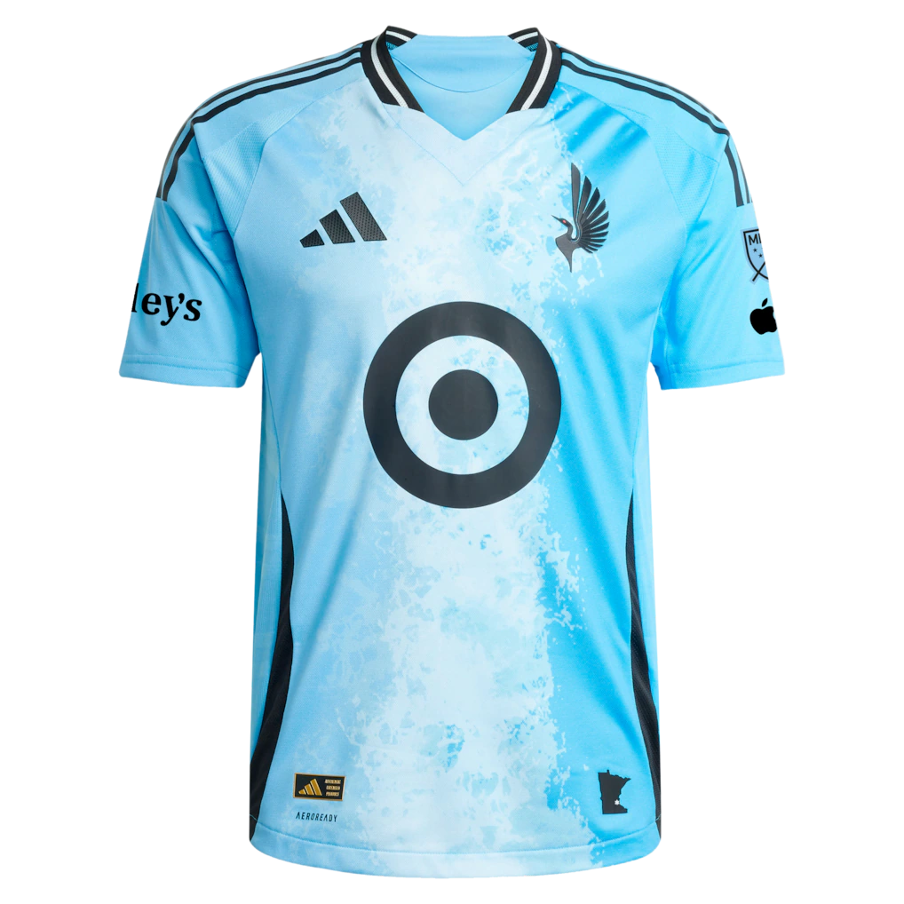Minnesota United FC adidas 2025 CONVERGENCE On-Field Authentic Patch Custom Jersey - Blue
