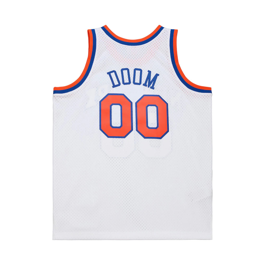 MF DOOM x NY Knicks x Mitchell & Ness A New York Story Fashion Jersey - White