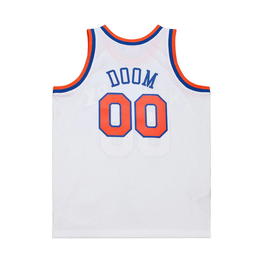 MF DOOM x NY Knicks x Mitchell & Ness A New York Story Fashion Jersey - White