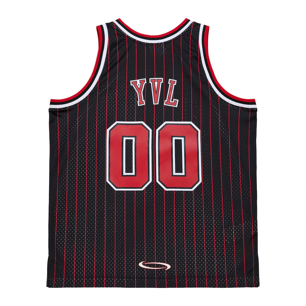Chicago Bulls Mitchell & Ness x Playboi Carti 1995-96 Swingman Jersey - Black