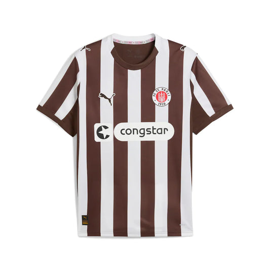 St. Pauli Puma 2025/26 Home Replica Jersey - Brown
