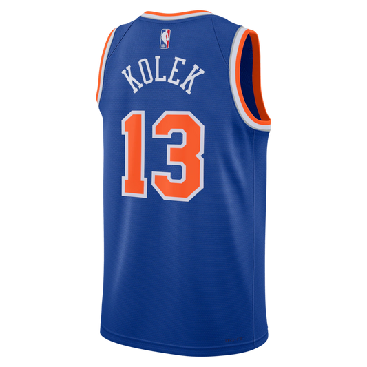 Tyler Kolek New York Knicks Nike Unisex Swingman Jersey - Icon Edition - Blue