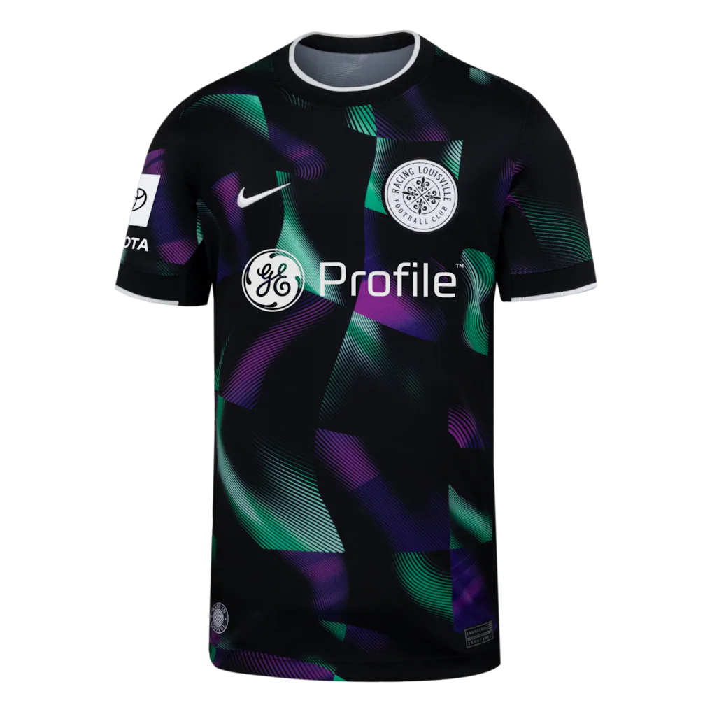Racing Louisville FC Nike Youth 2026 Third Stadium Replica Jersey - Black