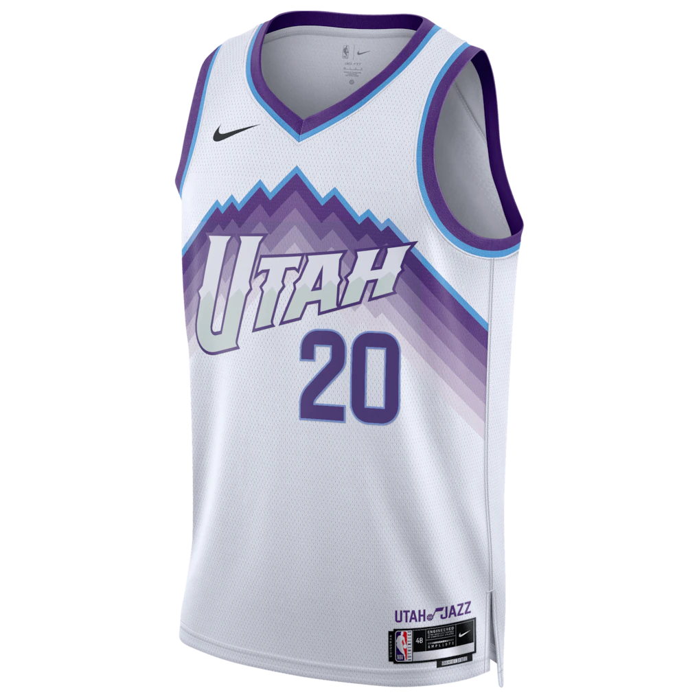 Jaren Jackson Jr. Utah Jazz Nike Unisex Swingman Jersey - Association Edition - White