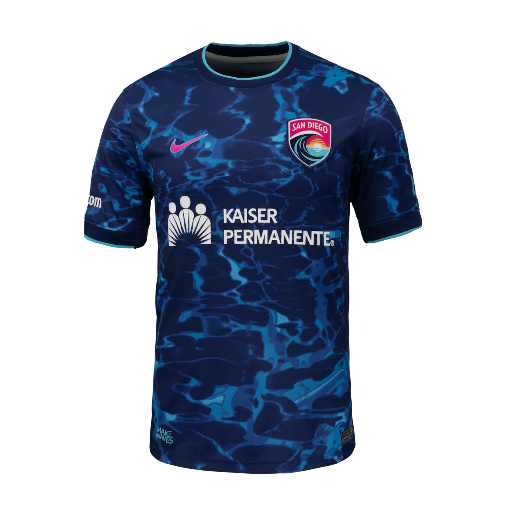 San Diego Wave FC Nike 2026 Secondary Stadium Replica Jersey - Navy