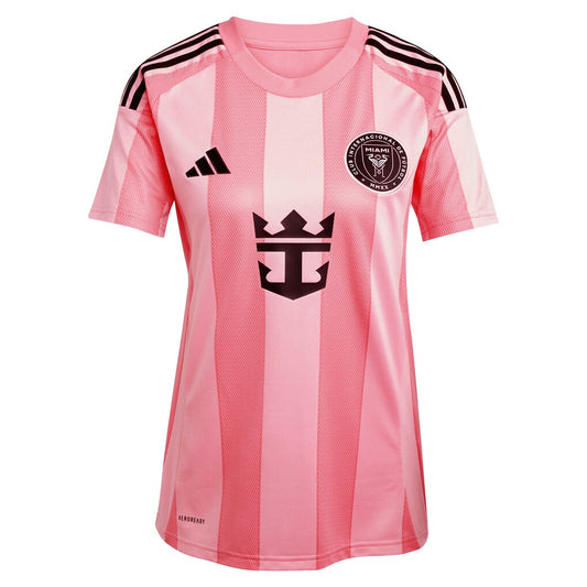Sergio Busquets Inter Miami CF adidas Women's 2025 Euforia Replica Player Jersey - Light Pink