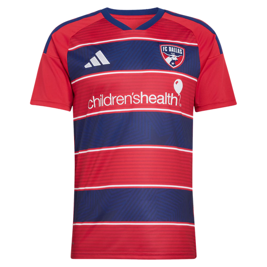 Logan Farrington FC Dallas adidas 2026 DNA Kit Replica Jersey – Red
