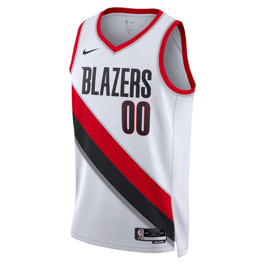 Portland Trail Blazers Nike Unisex Swingman Custom Jersey White - Association Edition