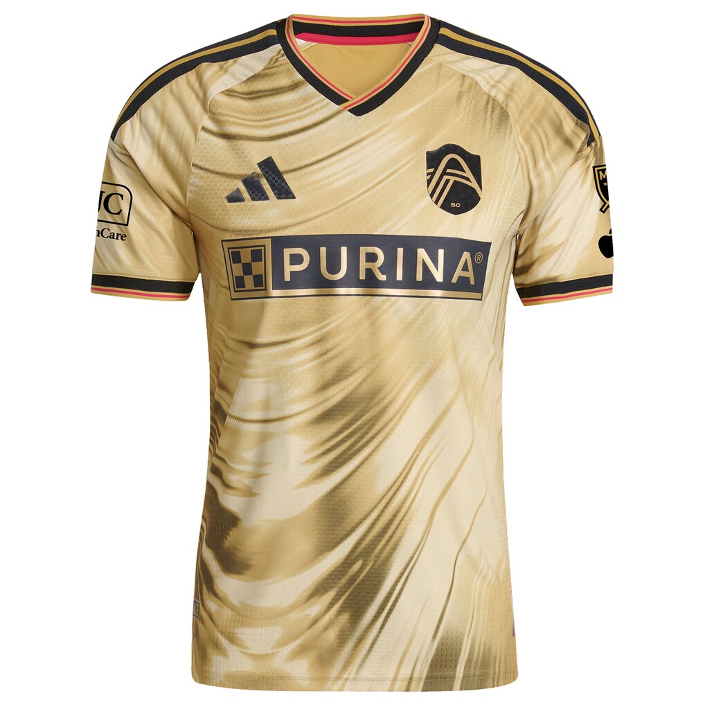 Eduard Löwen St. Louis CITY SC adidas 2026 The Tina Turner Kit On-Field Authentic Patch Jersey - Yellow