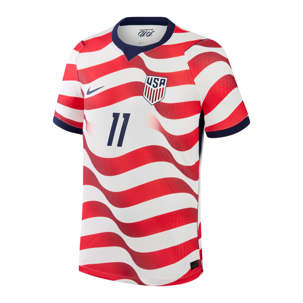 Brenden Aaronson USMNT Nike 2026 Home Match Authentic Jersey - White