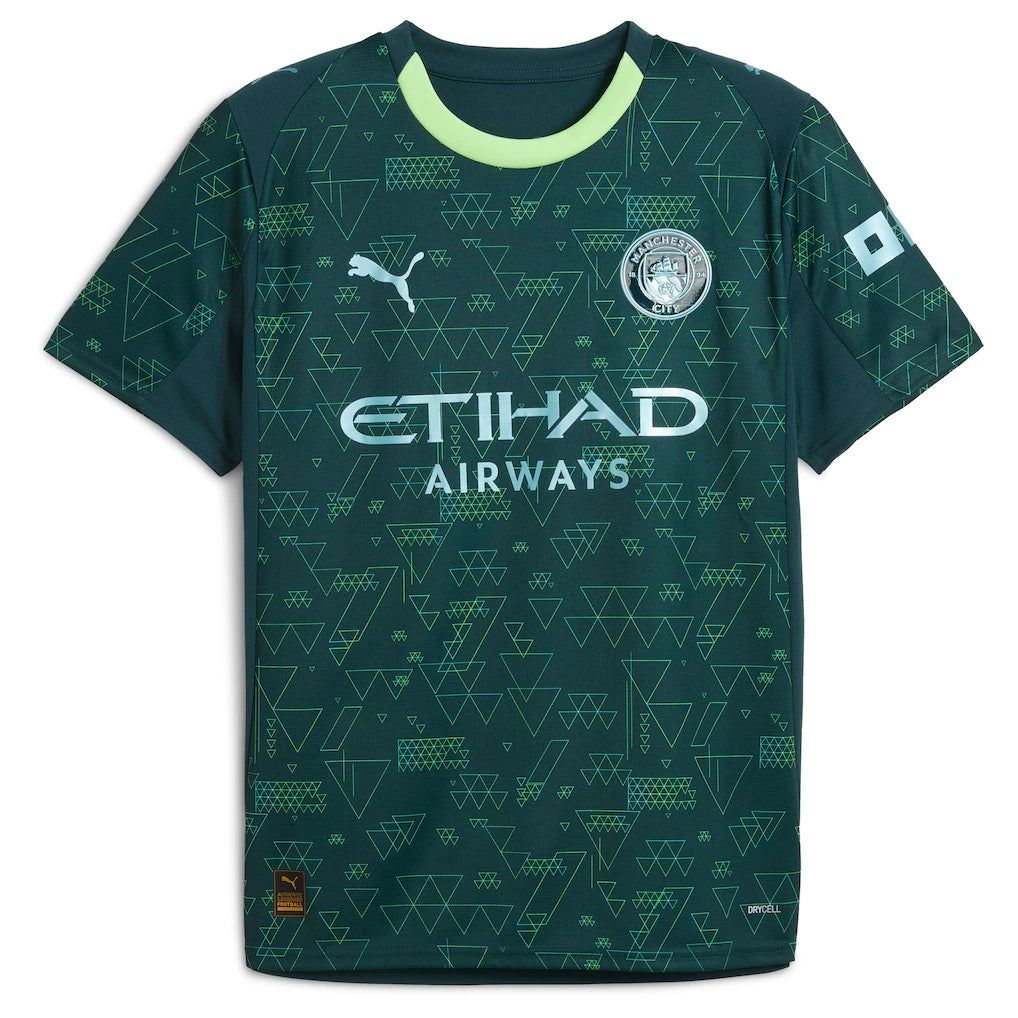 Erling Haaland Manchester City Puma x EA SPORTS FC 2025/26 Fourth Jersey - Green