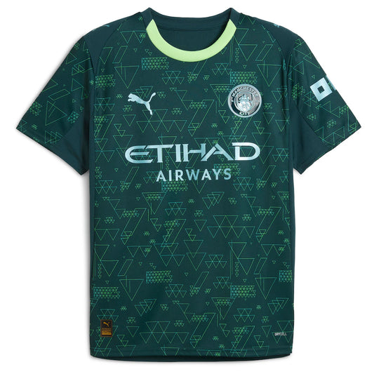 Erling Haaland Manchester City Puma x EA SPORTS FC 2025/26 Fourth Jersey - Green