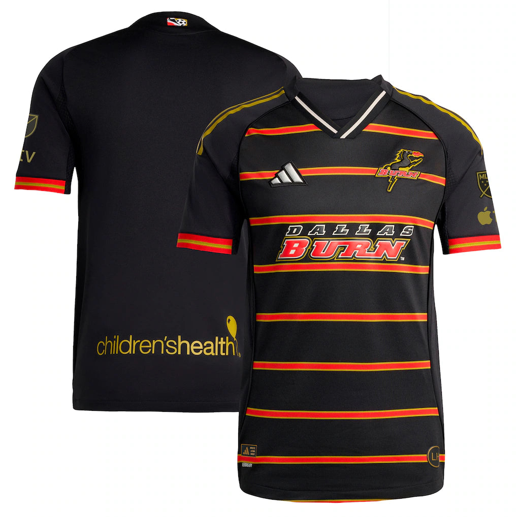 FC Dallas adidas 2025 Third Authentic Jersey - Black
