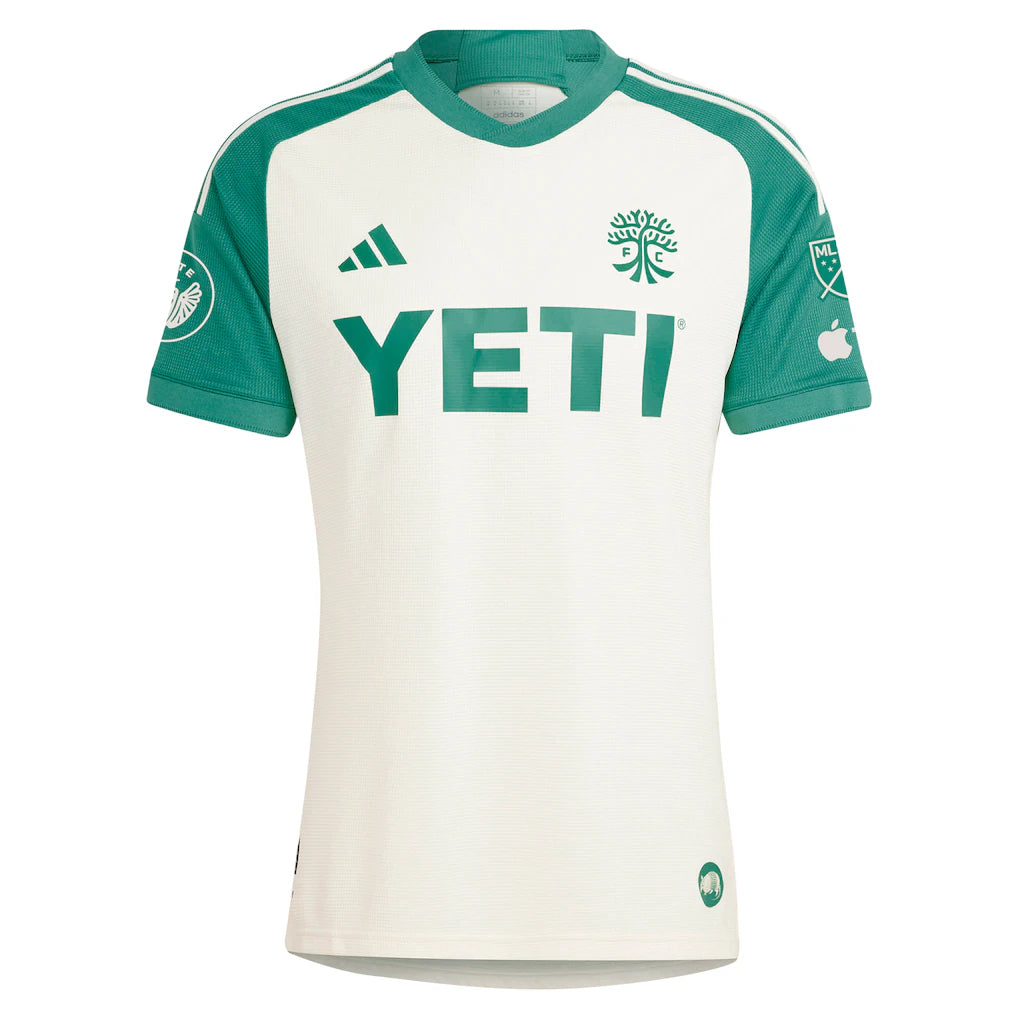 Austin FC adidas 2024 The Armadillo Kit Authentic Player Jersey - Tan