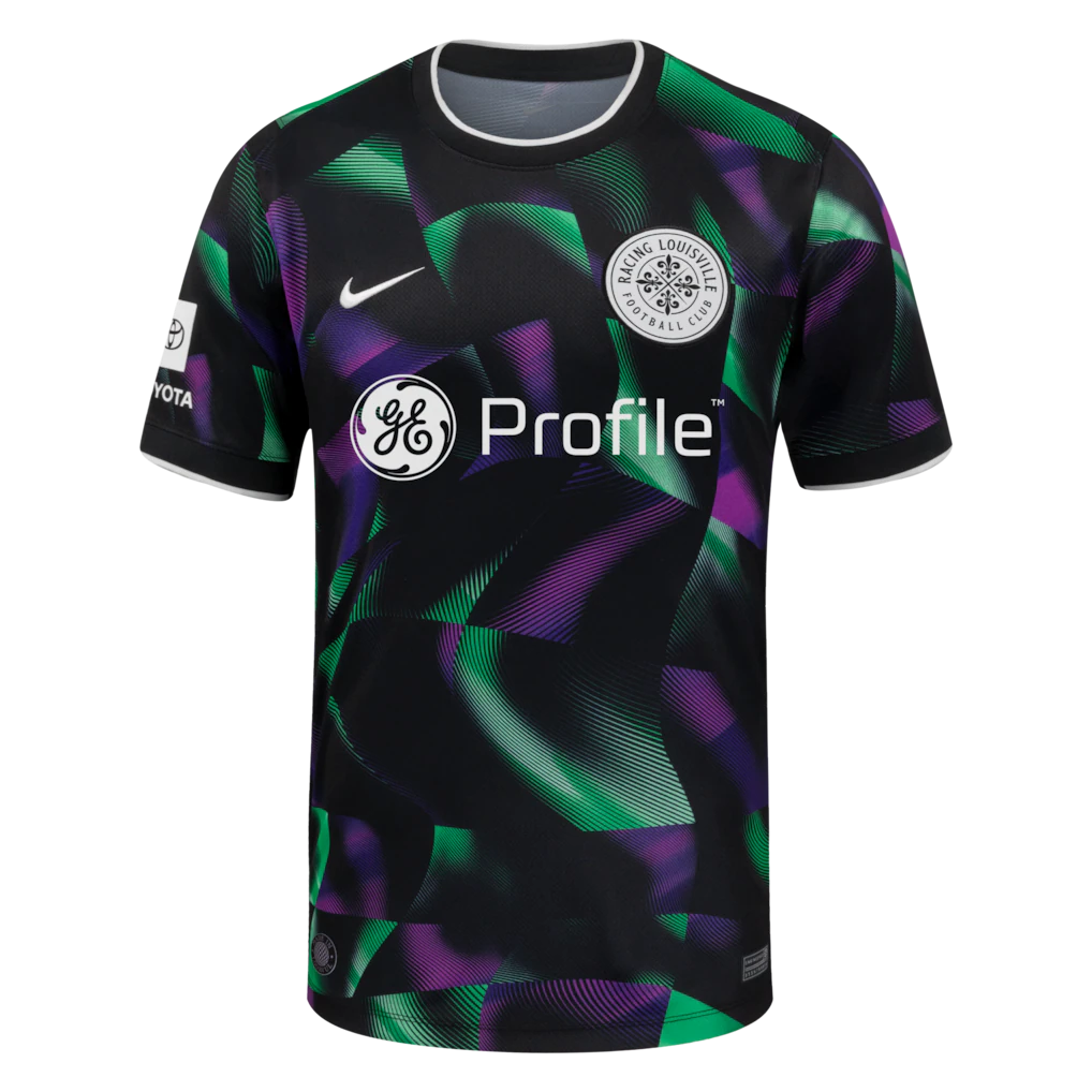 Racing Louisville FC Nike 2026 Third Stadium Replica Jersey - Black