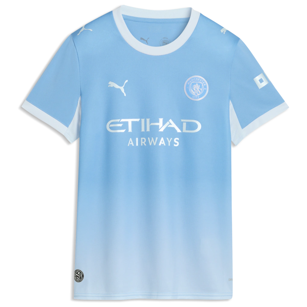 Manchester City Puma Women's 2026/27 Home Replica Custom Jersey - Light Blue