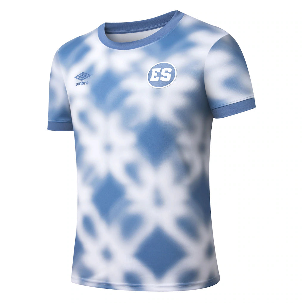 El Salvador National Team Umbro 2025 Pre-Match Jersey - Blue