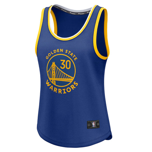 Stephen Curry Golden State Warriors Fanatics Women's Fast Break Player Jersey - Icon Edition - Royal