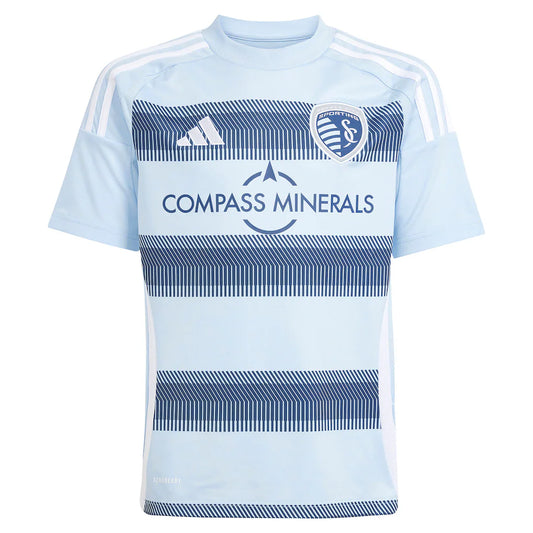 Daniel Salloi Sporting Kansas City adidas Youth 2025 One KC Replica Player Jersey - Light Blue