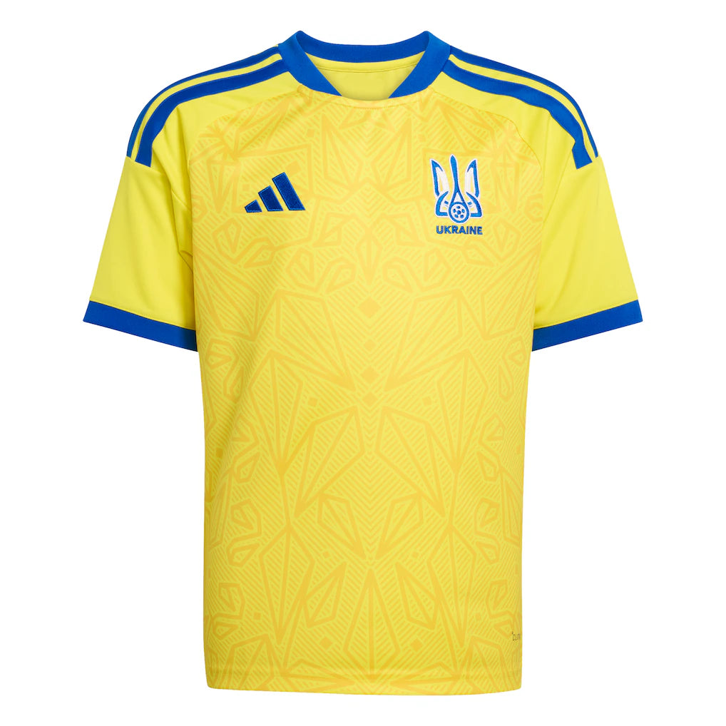 Ukraine National Team adidas Youth 2026 Home Replica Jersey - Yellow