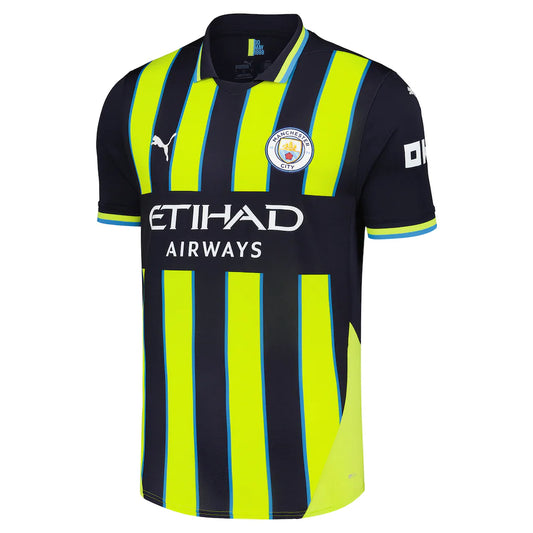 Erling Haaland Manchester City Puma 2024/25 Away Replica Player Jersey - Navy