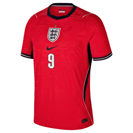 Harry Kane England National Team Nike 2026 Away Match Authentic Jersey - Red
