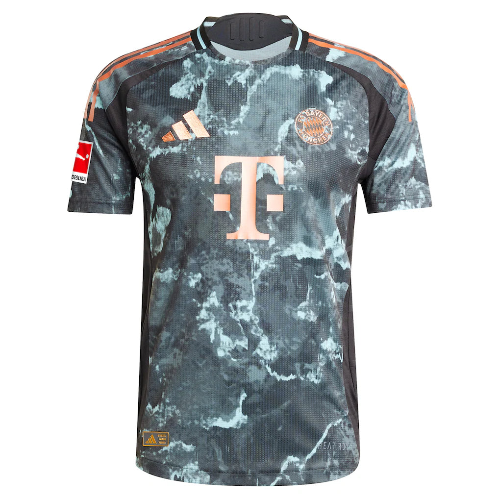 Jamal Musiala Bayern Munich adidas 2024/25 Away Authentic Player Jersey - Black